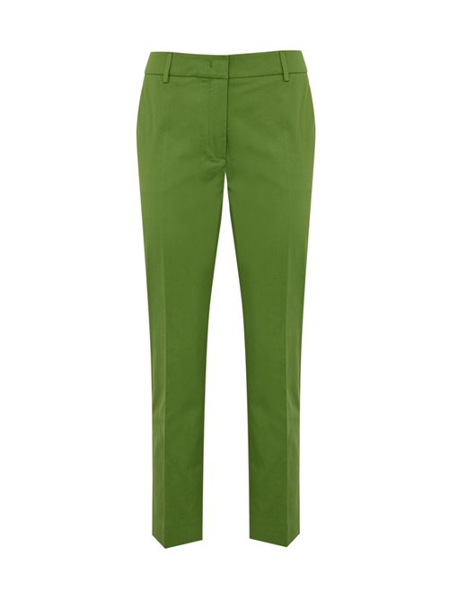 Pantalone Cecco in gabardina stretch Verde WEEKEND MAX MARA | 2515131042600015